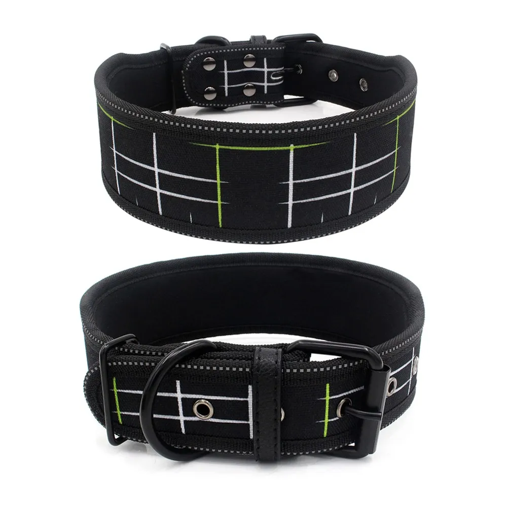 1 pcs Dog Collar Waterproof Reflective Dog Collars Camouflage Breathable Clothing Pet Supplies for Small/ Medium/ Large Dogs