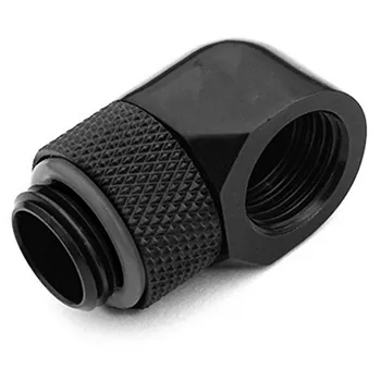 

2pcs G1/4" Male to Female 90° Rotary Adapter Fitting for PC Water Cooling
