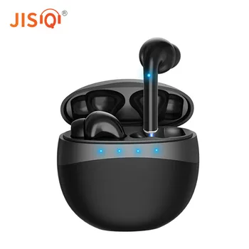 

JISIQI M19 Wireless Bluetooth Headphones Earphones 5.0 TWS Hifi Headset Bass Earbuds with Touch Control For Sports and Business