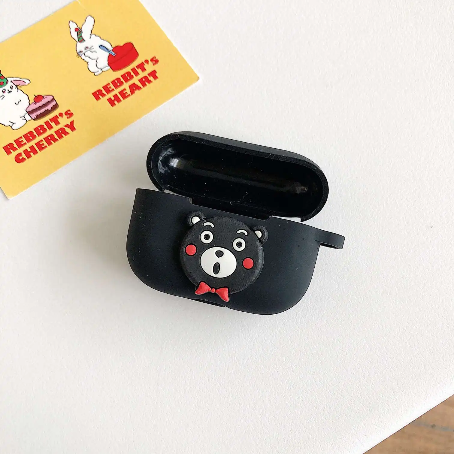 Чехол для гарнитуры, чехол для apple Airpods Pro, чехол с мультяшным рисунком, силиконовый чехол для зарядки, чехол для airpods Pro 3, Bluetooth, чехол для наушников - Цвет: A14