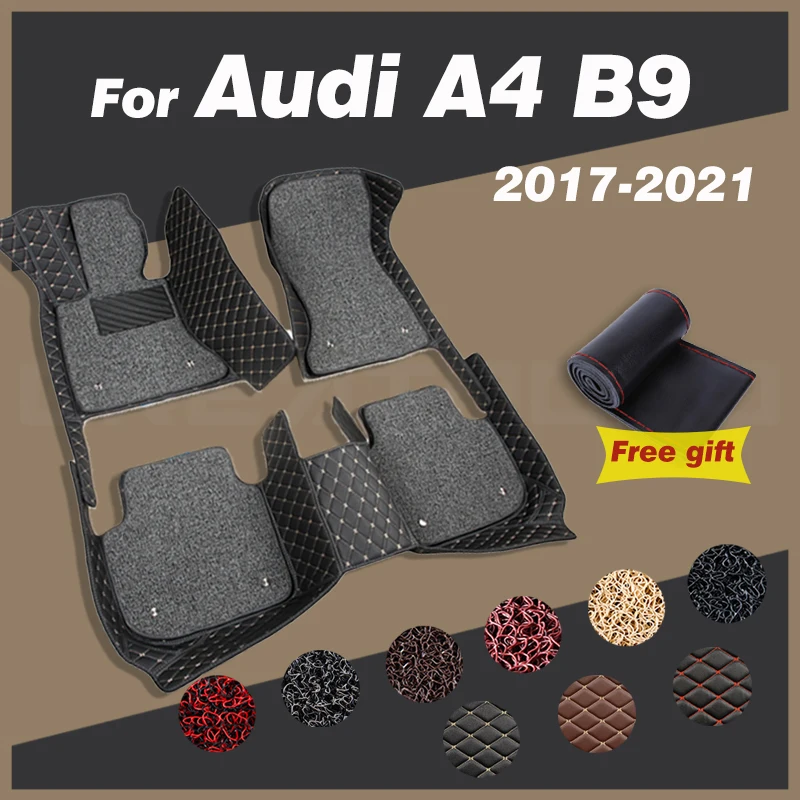 Car Floor Mats For Audi A4 Hatchback B9 20172019 2020 2021 Auto Foot