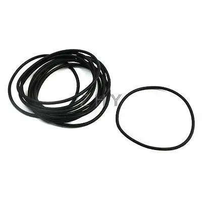 

10 Pcs 39mm Outside Dia 1.5mm Thickness Rubber Oil Seal Ring Washers
