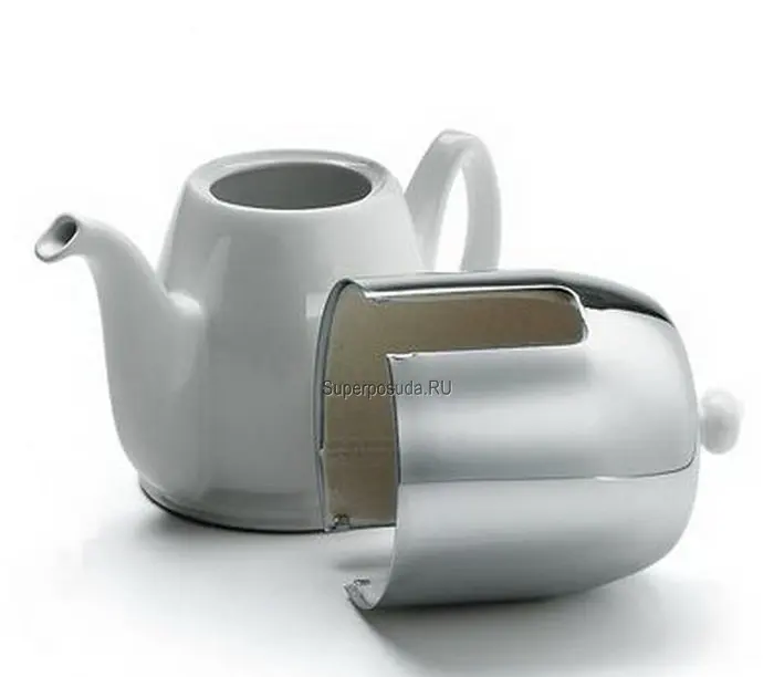 Guy Degrenne Salam Insulated Teapot - 6-Cup