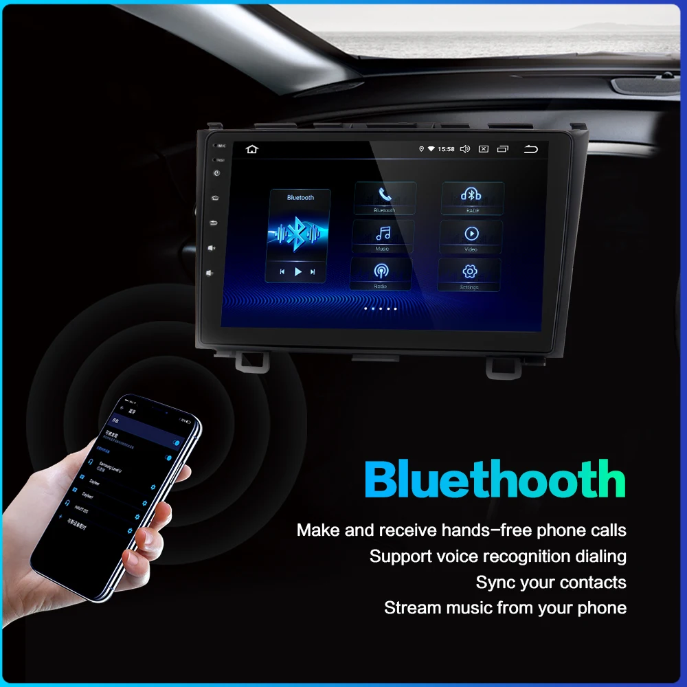 Flash Deal Radio Car Android 9.0 Car Stereo Navigation GPS for Honda CRV 2008 2009 2010 2011 with 9" IPS Screen 64G ROM 2 Flash Deal Radio Car Android 9.0 Car Stereo Navigation GPS for Honda CRV 2008 2009 2010 2011 with 9" IPS Screen 64G ROM 2