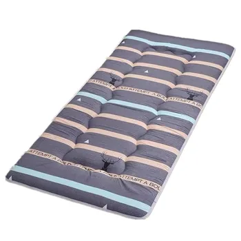 

3cm thick 90x200cm Bed Cotton Cushion Suede Mattress 1kg weight Outdoor Camp Floor Thick Mattress dormitory Home Mattress B579