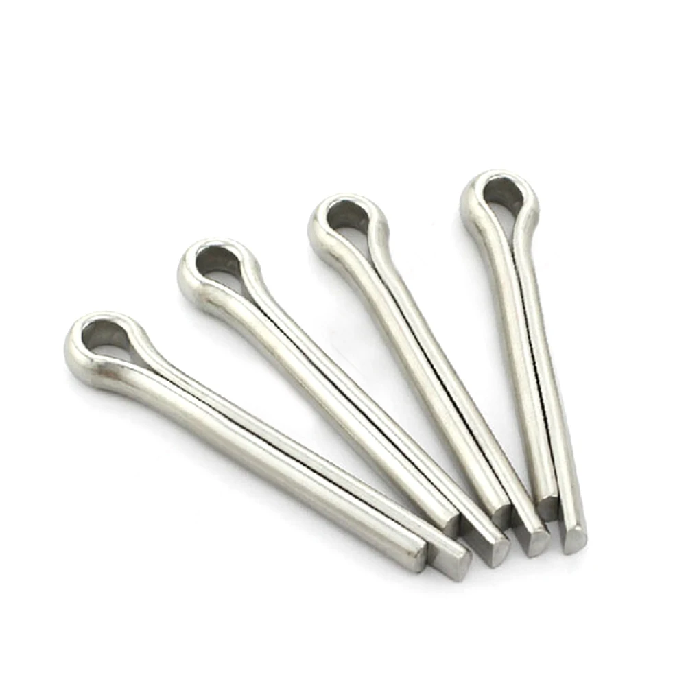 

150PCS M1M1.5 M2 M2.5 M3 GB91 304 Stainless Steel Split Pin Kit