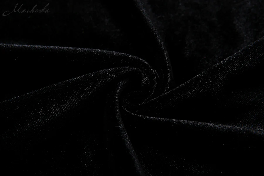 Macheda кружевное Бандажное Черное мини-платье женское осеннее платье с пышными рукавами и квадратным воротником женские короткие платья повседневные платья Новинка