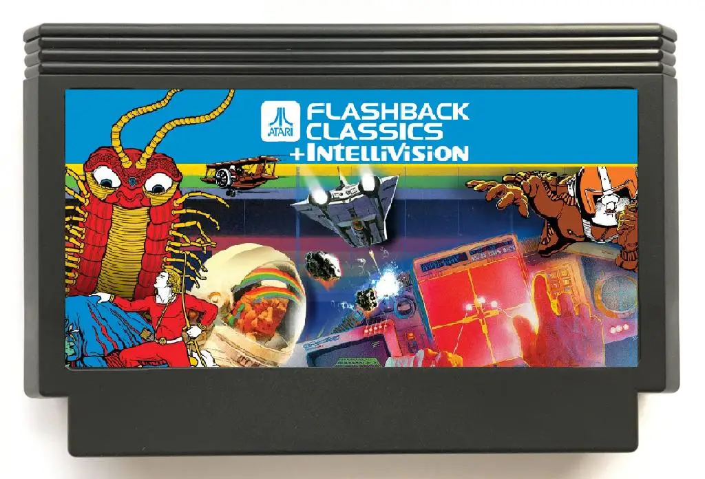 Cartucho Inteligente do Jogo 40 v2 61in Nes Console do fc Atari21 + - Image 4
