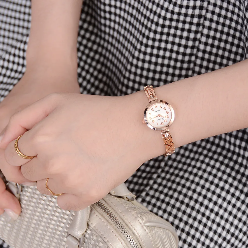 

Fashion Casual Women's Watches Bracelet Alloy Band Analog Quartz Wrist Watch Luxury Clock Gift For Female relogio feminino