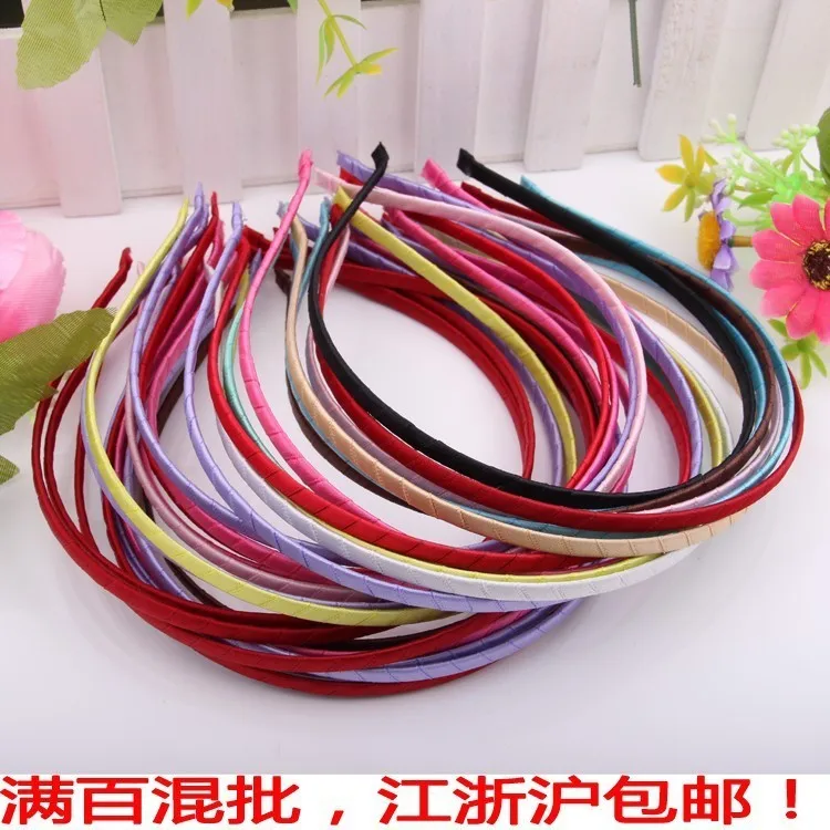 DIY аксессуары для волос Металлические повязки на голову для девушек серебряный цвет заколки для волос необработанные волосы бант Материал для детей 12 штук