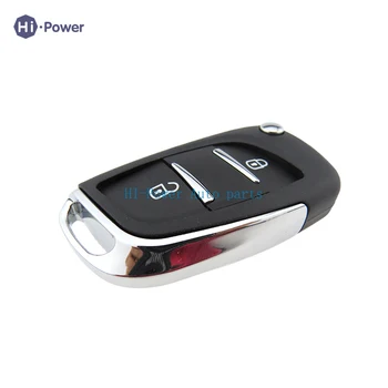 

Remote Car Key Shell Blade Modified Flip Uncut Key For PEUGEOT 107 207 307 308 407 607 Remote Fob Cover Case 2 Buttons