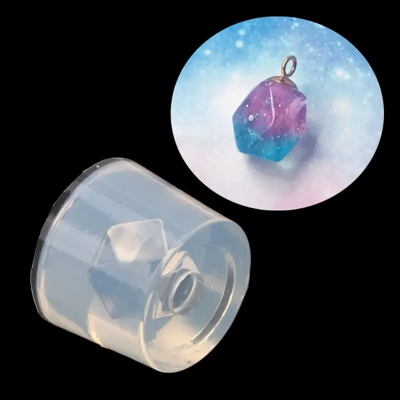 

Silicone Mold Resin Irregular Diamond Pendant DIY Stone Epoxy Resin Mold Jewelry