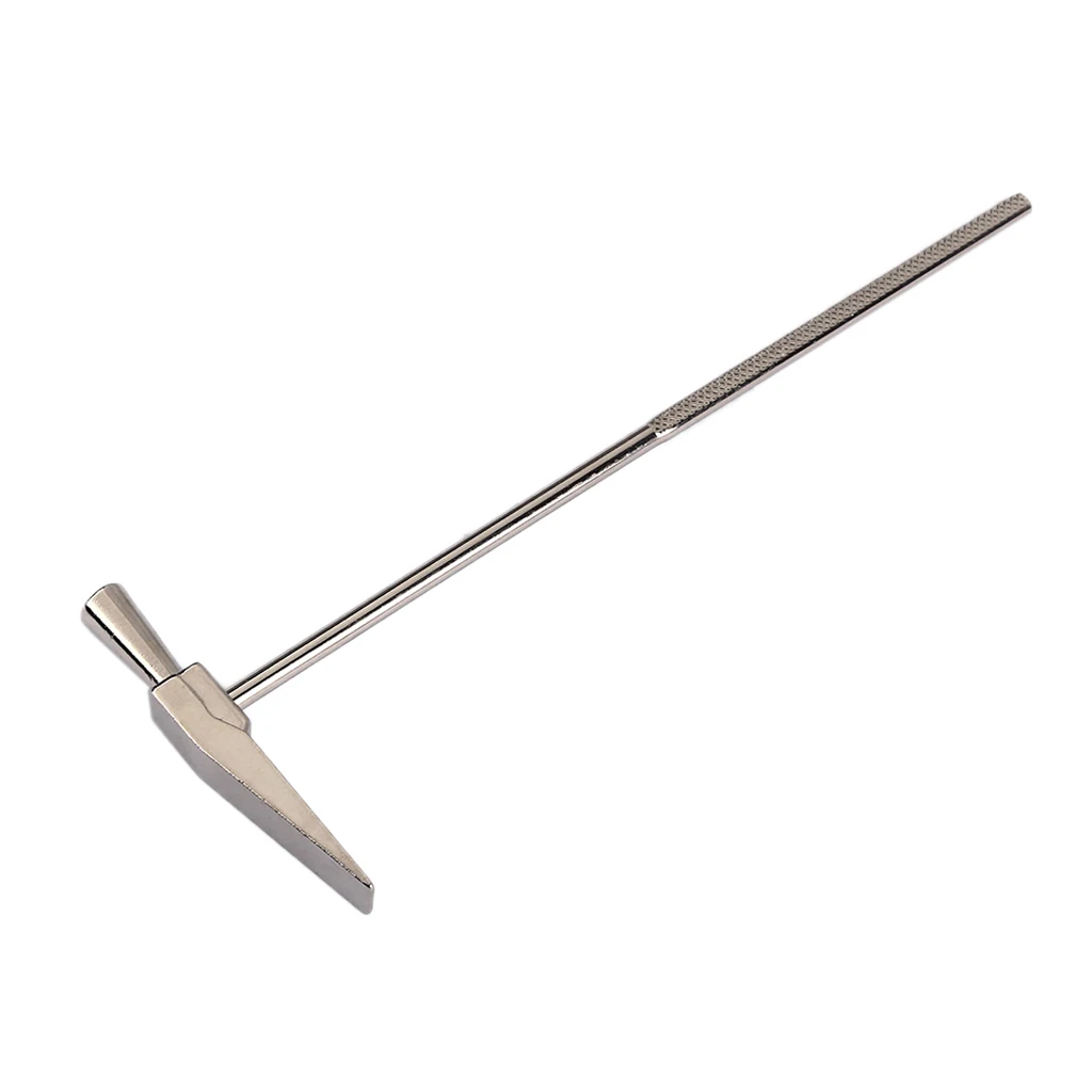 Durable Iron Kalimba Mbira Tuning Tool Lamellaphone Idiophone Parts Nickel Color