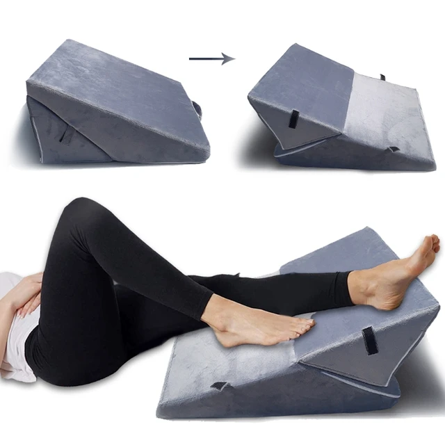 Ágy Ék Párna Memóriával Puha Hab Teteje By Cushy Forma Támogató A Legjobb Az Alvás Pihenéshez Vagy Magassághoz - Image 4