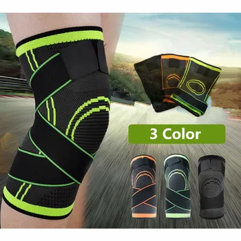 

1Piece Mumian 3d Knee Pads Sport Safety Kneepads Protector Support Elastic Leg Arthritis Injury Gym Keep Warm Men