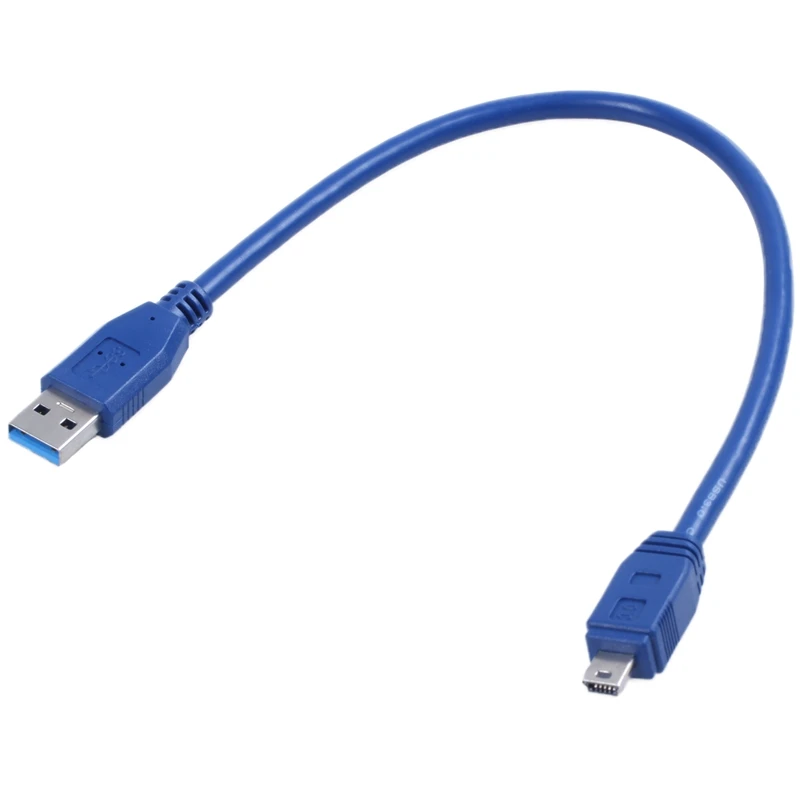 Hot TTKK 12 Blue USB 3.0 Osmini 10 Pin Male Meter / Extension Cable Connector | Электроника