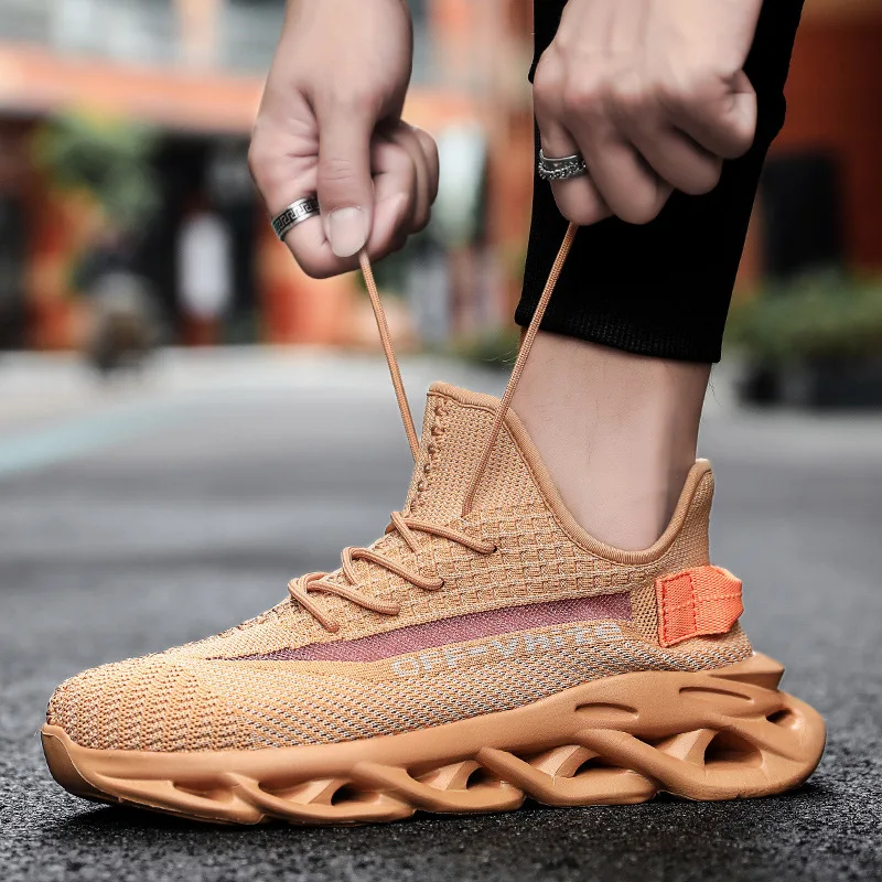 

Men Athletic Shoes Coconut Shoes Men's Blade INS Versatile Running Shoes Men's Summer Breathable 2019 New Style Athletic Shoes