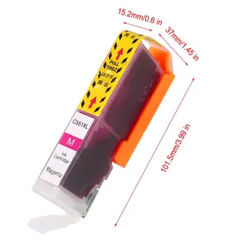 

PGI-550 CLI-551 Compatible Ink Jet Cartridge Replacement Non-OEM Printer Accessory Fit for Canon for Pixma ip7250