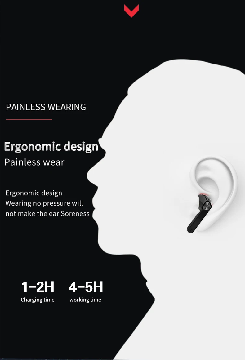 BE36 Bluetooth 5,0 наушники с сенсорным управлением, Автоматическое Сопряжение, коробка для зарядки, TWS, беспроводные мини наушники для iPhone 11 Pro i12 i7 i9s
