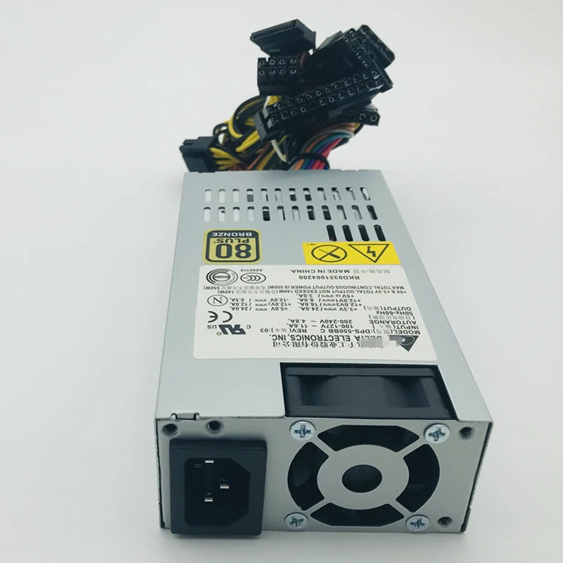 PSU Для Delta FLEX NAS Малый 1U 550W источник питания DPS-550BB C