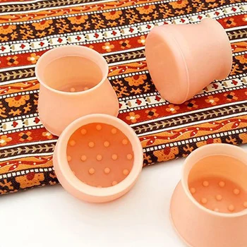 

4Pcs Wear-Resistant Non-Slip Silicone Table And Chair Foot Cover Floor Mute Protection Pad Chair Stool Table Mat