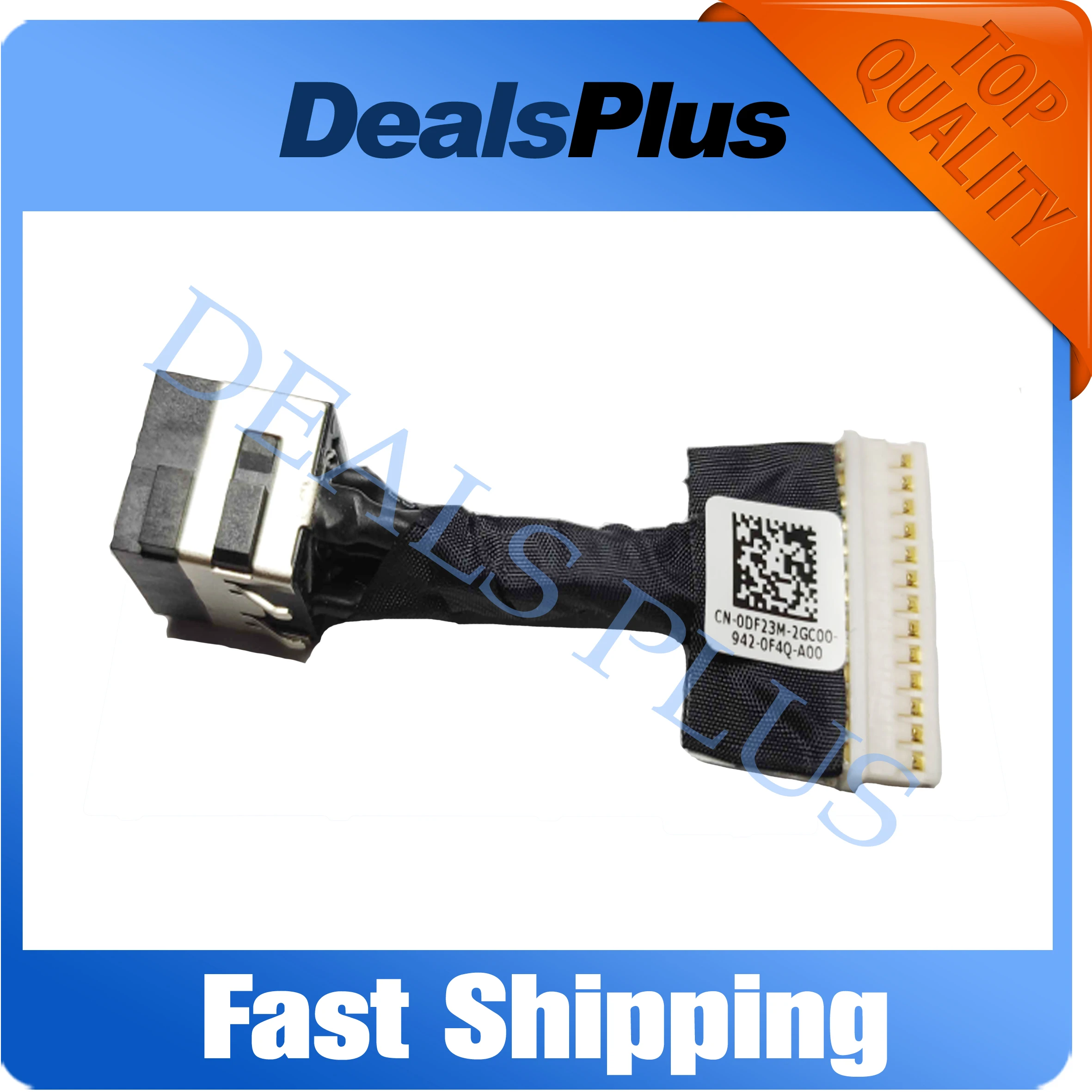 

New Motherboard Graphics Card DC-IN Cable DC Power Jack Cable Socket For Dell Alienware ALW A51M 0DF23M DF23M