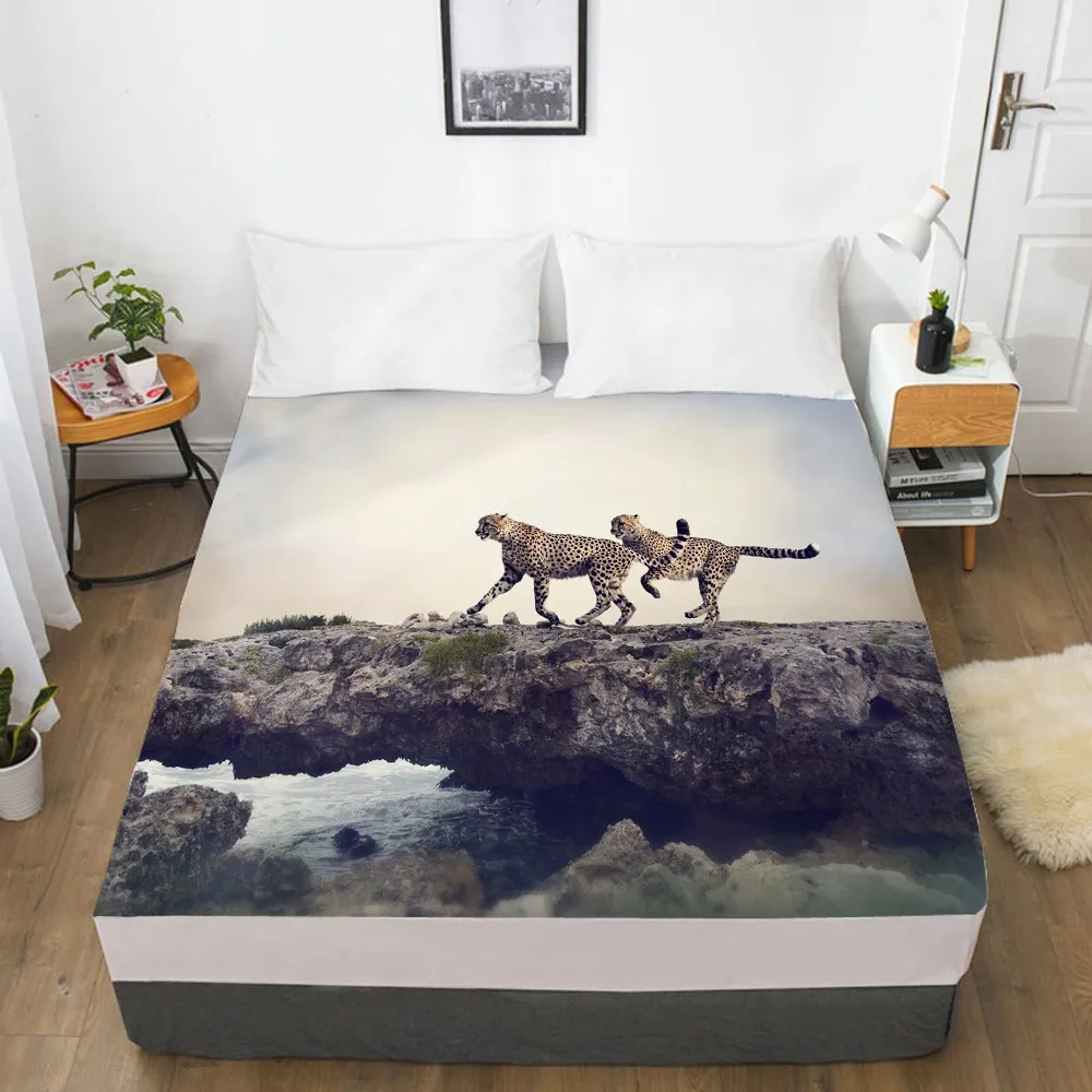 3D простыня матрас покрывало индивидуальный дизайн постельное белье 198*203 см