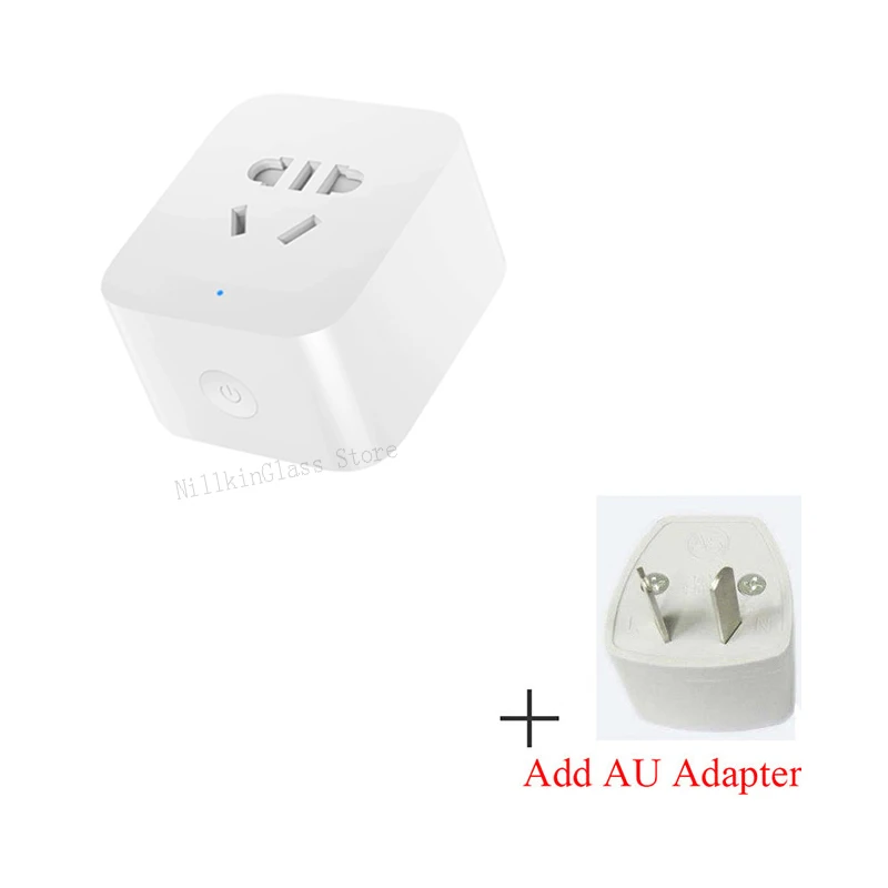 Add AU Adapter Xiao mi jia умная розетка bluetooth шлюз USB быстрое зарядное устройство основное гнездо Интеллектуальная связь Wi-Fi mi Home APP управление - Цвет: Add AU Adapter