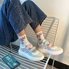 Soft Candy Girls Rainbow Heart Kawaii Casual Shoes College Style Lolita Sports Lolita Shoes Female Women's Sneakers Harajuku ► Photo 2/6