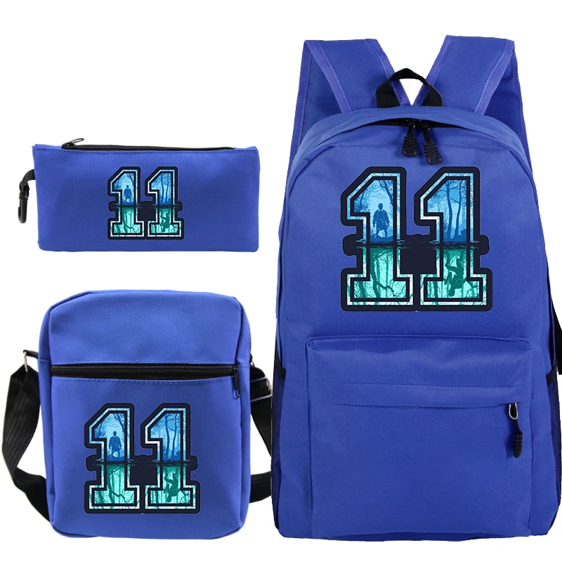 Sac A Dos 3 шт./компл. рюкзак Eleven Mochila Stranger Things Рюкзак В Стиле Хип хоп школьные сумки на