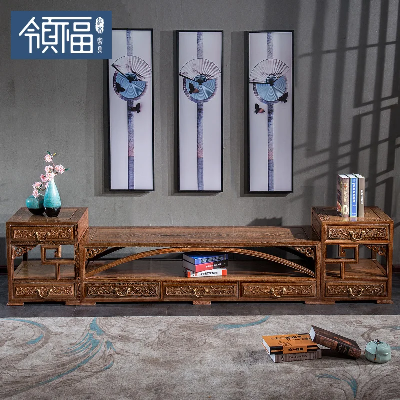 Muebles de sala китайская мебель деревянная подставка для телевизора cassettiera legno cajonera