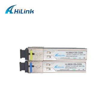 

Free shipping 1.25G BIDI SFP Modules 20km 1310nm/1550nm SC 1.25G Mini GBIC WDM Optical Module