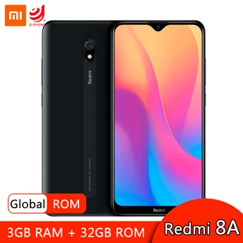 Перейти на Алиэкспресс и купить Xiaomi Redmi 8A смартфон с восьмиядерным процессором Snapdargon 439, ОЗУ 3 ГБ, ПЗУ 32 ГБ, 6,22 дюйма, 12 МП, 5000 мАч, 18 Вт, быстрая зарядка