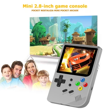 

Game Player Handheld Game Console Pocket Q60 2.8 inch Game Space-saving Game Console Lightweight Player with 169 Classic Games