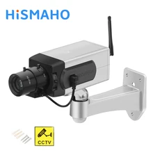 Наружная Водонепроницаемая поддельная камера для домашней безопасности Мини-манекен камера с мигающим светодиодный светильник камера видеонаблюдения