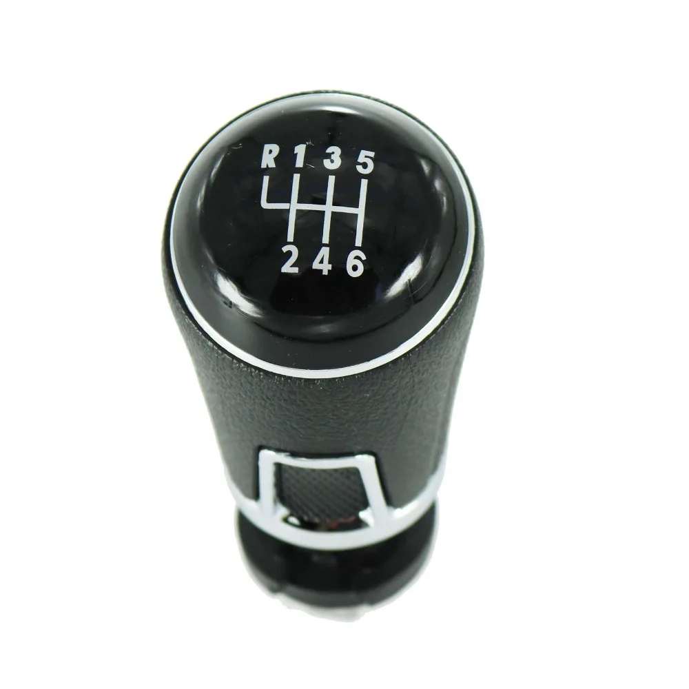 Для VW Passat B5 1997 1998 1999 2000 2001 2002 2003 2004 2005 Новинка 6 скоростей Ручка переключения передач для автомобиля с кожаными ботинками