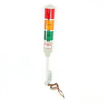 

Industrial Tower Signal Safety 3-Color Bulb Alarm Lamp DC 24Volt