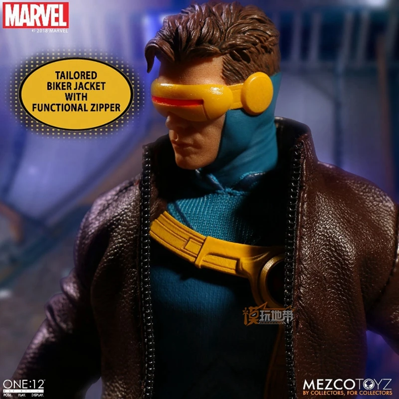MEZCO муравьи один: 12 X-Для мужчин лазерные глаза Скотт Лето ткань 6-дюймовый подвижный режим рис Модель Куклы Figurals
