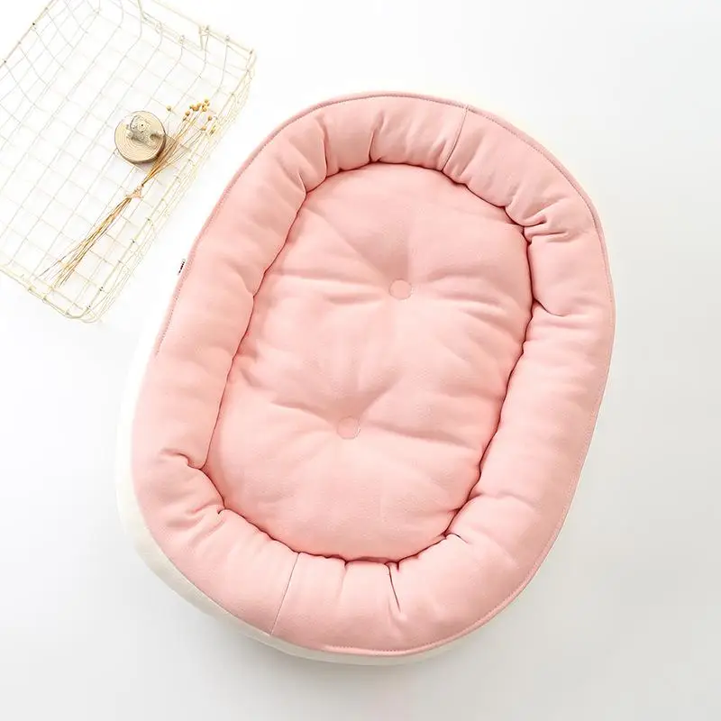 cheap Cotton Pet Bed Dog Bed Cat Sofa Pet Products Cama Para Cachorro Warm Cushion For Teddy Chihuahua Kennels Kitten Dog Supplies