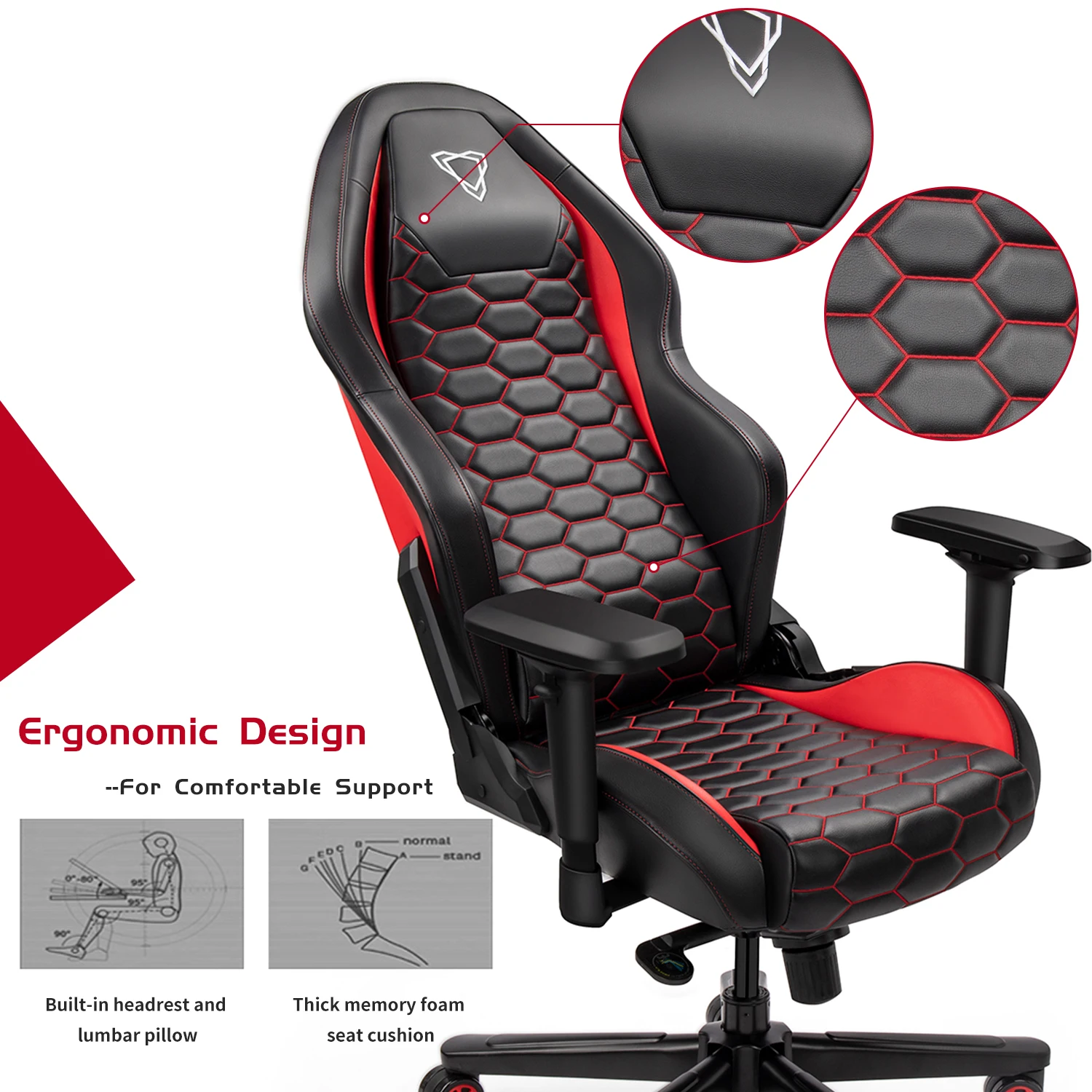 Furgle 7 Days Delivery Upgrade Gaming Chair Office Chair Wcg Game Racing Chair Leather With 4d Adjustable Armrests Recline Chair Aliexpress Furniture