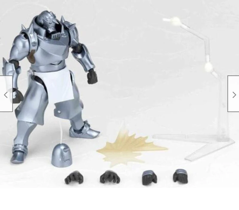 Revoltech Yamaguchi No. 116 Стальной алхимик Эдварда Элрика № 117 Alphonse фигурка модель игрушка; подарок