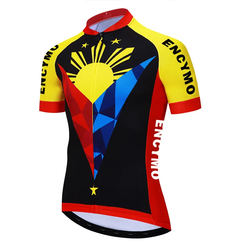 2021NewTeamPhilippinesCyclingJerseyCustomizedRoadMountainRaceTopReflectivecycling