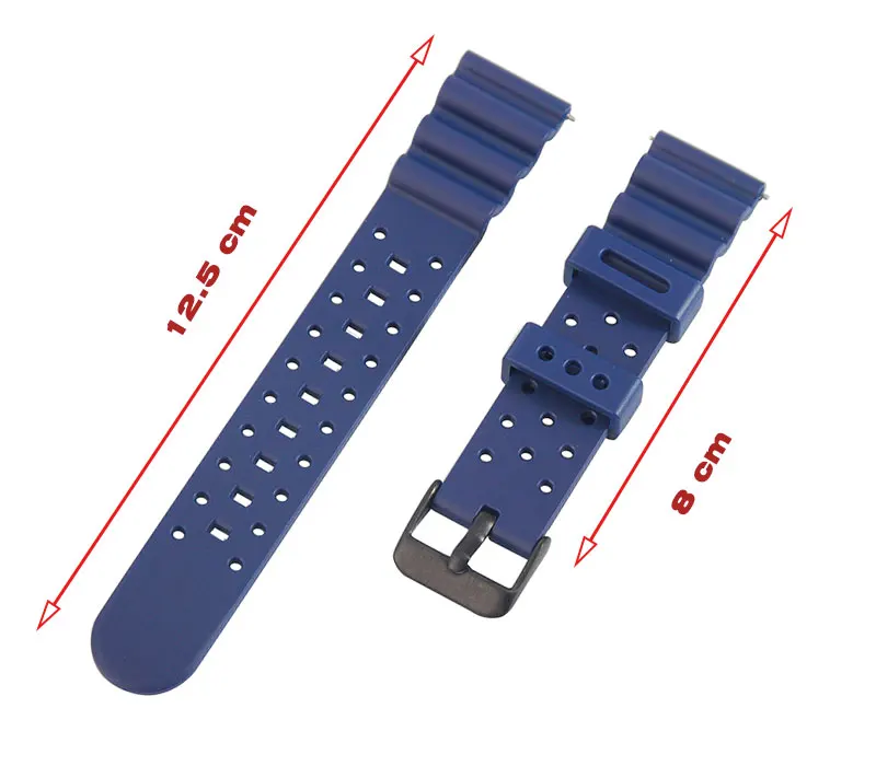 Soft Rubber Nd Limits Divers Watch Strap Band 20 22 24mm For Citizen  Promaster - Watchbands - AliExpress