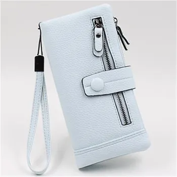 

Women Long Wallet Many Departments Female Wallets Clutch Lady Purse Zipper Phone Pocket Card Holder Ladies Carteras