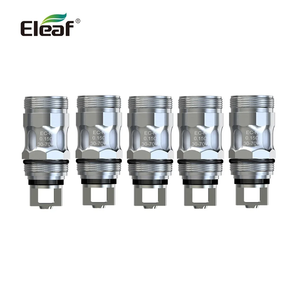 5 шт./лот оригинальный Eleaf EC M N 0.15ohm S 0.6ohm катушек Замена испаритель подходит для MELO