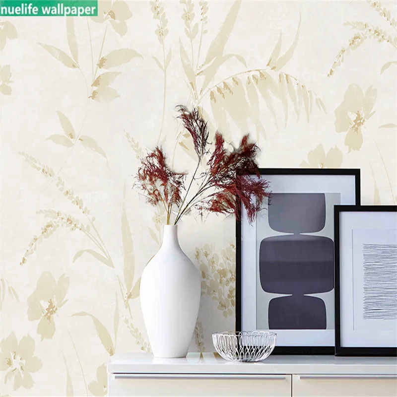 

Nordic style rice field abstract garden non-woven wallpaper modern minimalist bedroom shop living room background wallpaper