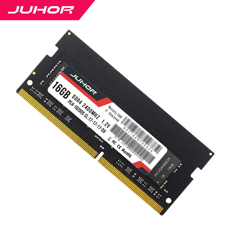 Оперативная память JUHOR ddr4 4 ГБ 8 ГБ 16 ГБ память для ноутбука с нагревом sodimm 2133 МГц 2400 МГц NB ram 1,2 в Новая Память dimm