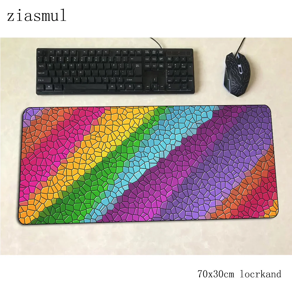 Rgb коврик для мыши 70x30 см, игровой коврик для мыши, анимэ, натуральный каучук, офисный коврик для ноутбука, Kawaii padmouse, игры, pc gamer, коврики