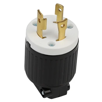 

American Standard Wiring Plug NEMA L6-30P 30A 250V American Standard High-Power Detachable Connector(US Plug)