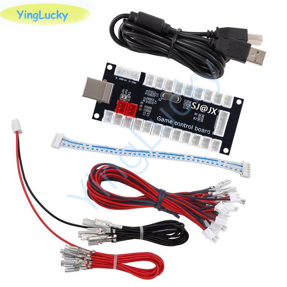 Yinglucky 2-х игровой usb-кодировщик с нулевой задержкой usb-джойстик для ПК аркадный